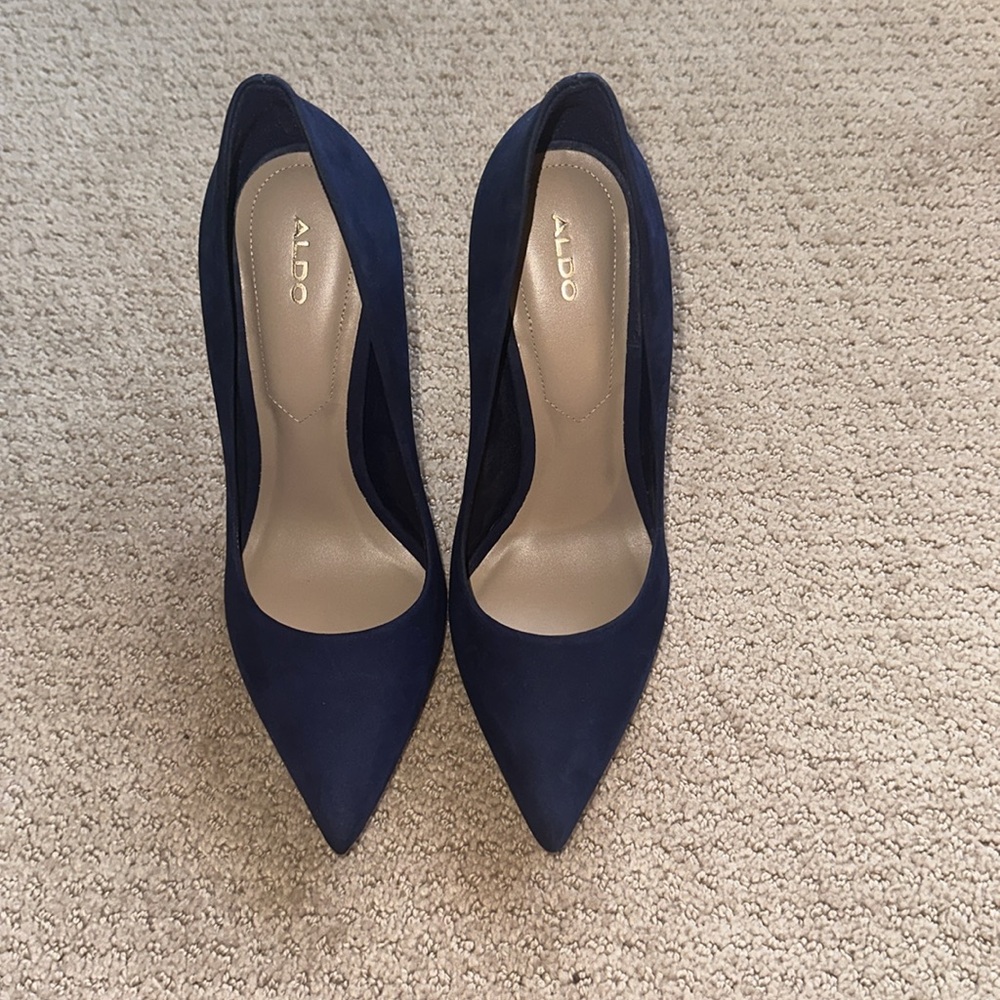 ALDO Navy Stiletto Pumps BRAND NEW